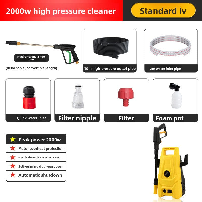 Portable Electric High Pressure Washer