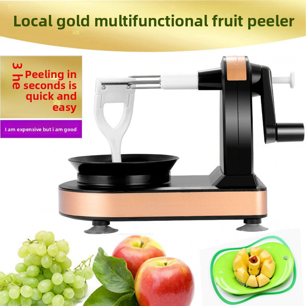 Automatic fruit knife peeler artifact