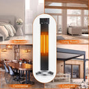 Electric Patio Heater For Outdoor Use, Infrared Heater W Remote, Auto Shut Off