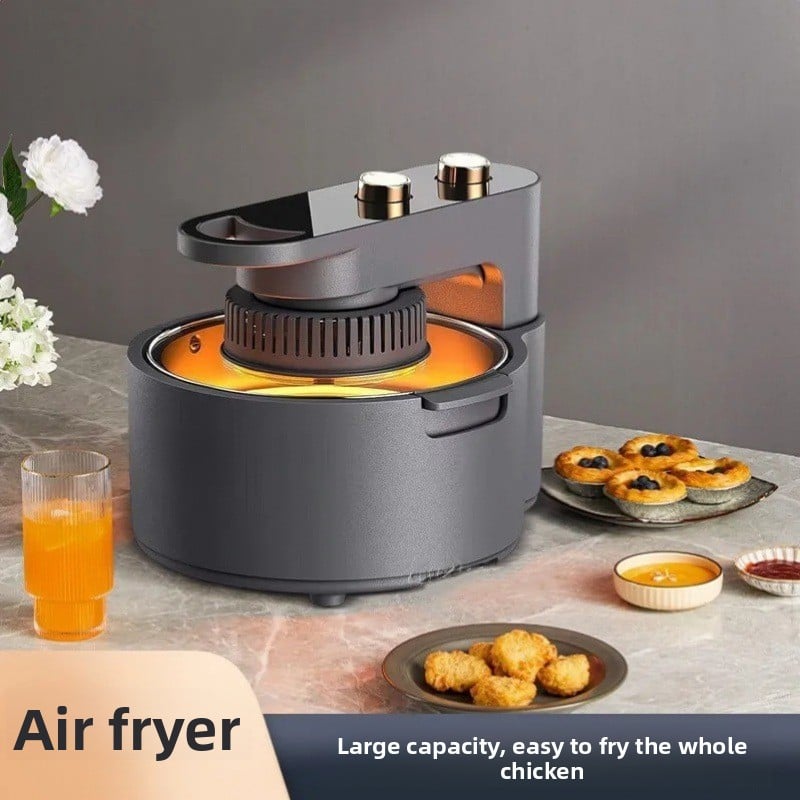 Visual Air Fryer, 5L Household Electric Oil-Free Multi-function Cooker