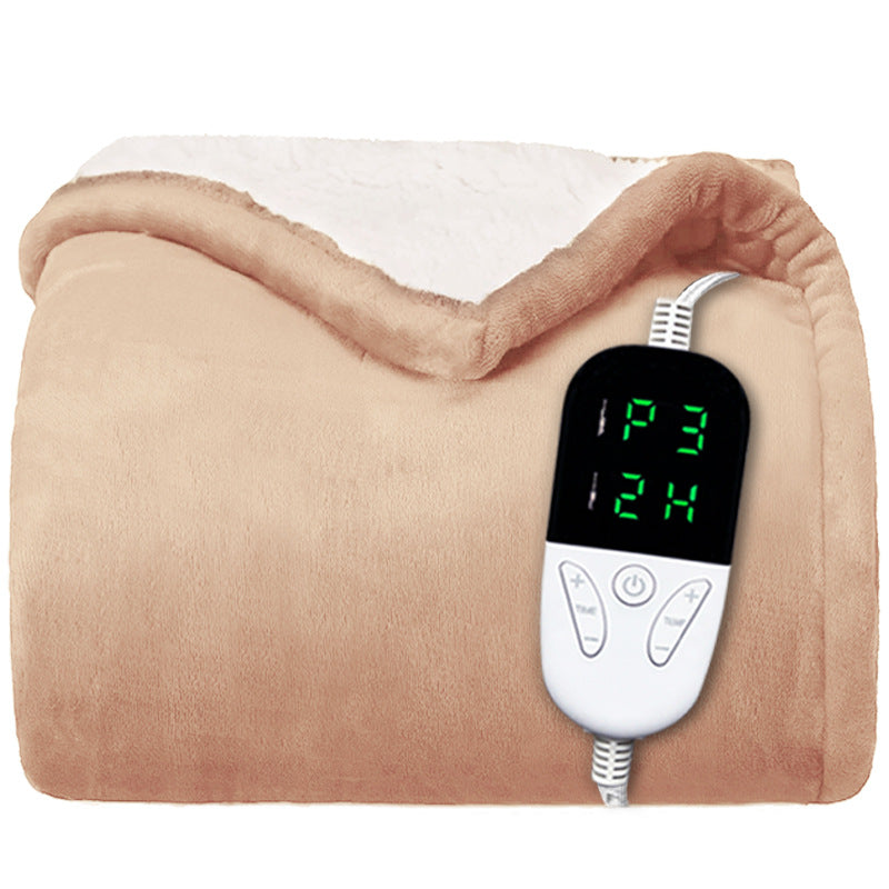 Thermostatic heating electric blanket