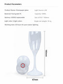 Creative Water Sensing Wedding luminous Glasses cup Party Supplies Novelty LED Light Up Wine bottles for Party Club Bar Drinking - TrendTrove