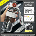 Large-capacity sports water bottle
