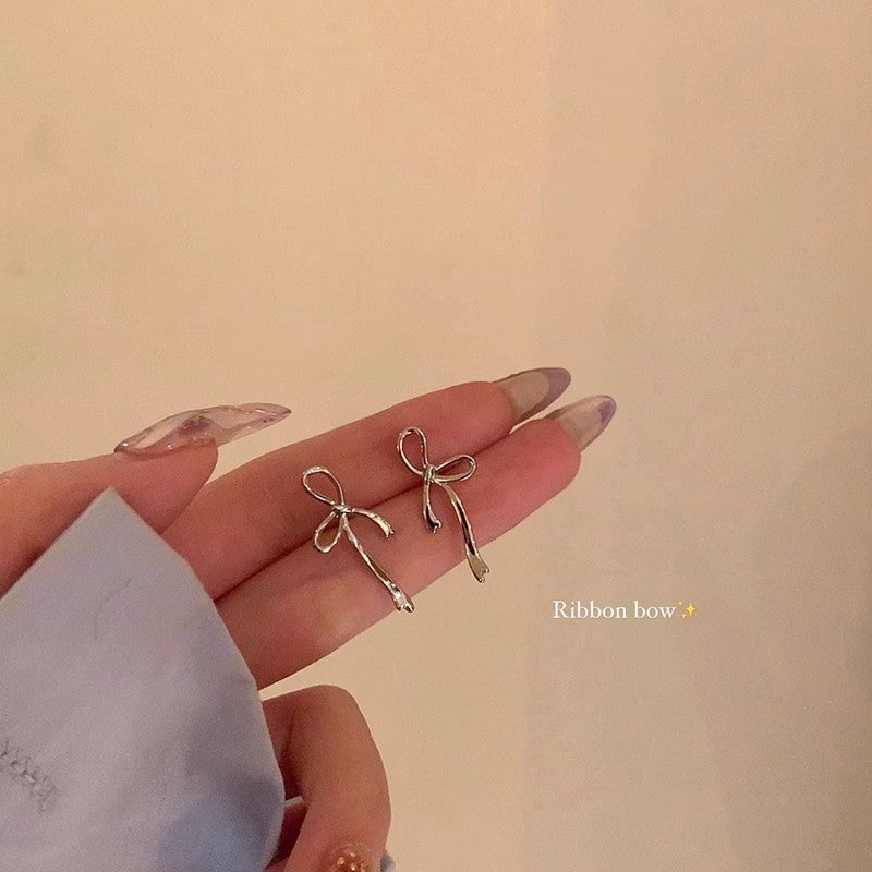 S925 Silver Pearl Earrings Elegant Light Luxury Fashion Jewelry