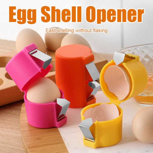 Creative egg opener Portable fast egg beater Egg shell opener Kitchen - TrendTrove