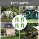 Outdoor camping canopy wind rope tent rope pulley adjuster windproof rope light fixture buckle hanging rope adjustable lifting - TrendTrove