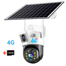 V380PRO  4G Solar Camera 4MP Dual Lens Home Security  Camera With Solar Panel - TrendTrove