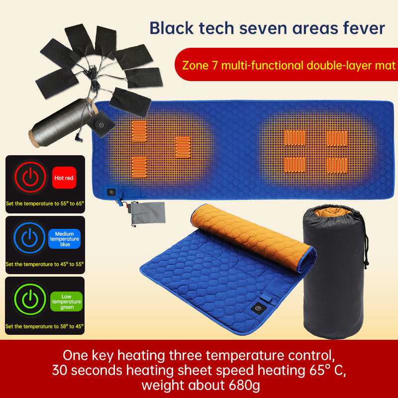 Winter Leg Warmers Foot Warmers Smart Heating Cold Proof Sleeping Bag Pad Outdoor Camping Portable Charging Heating Pad - TrendTrove