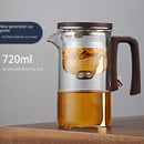 Xiaoman Waist new rodless elegant cup, one click magnetic suction filter glass tea pot, automatic tea separation tea cup - TrendTrove