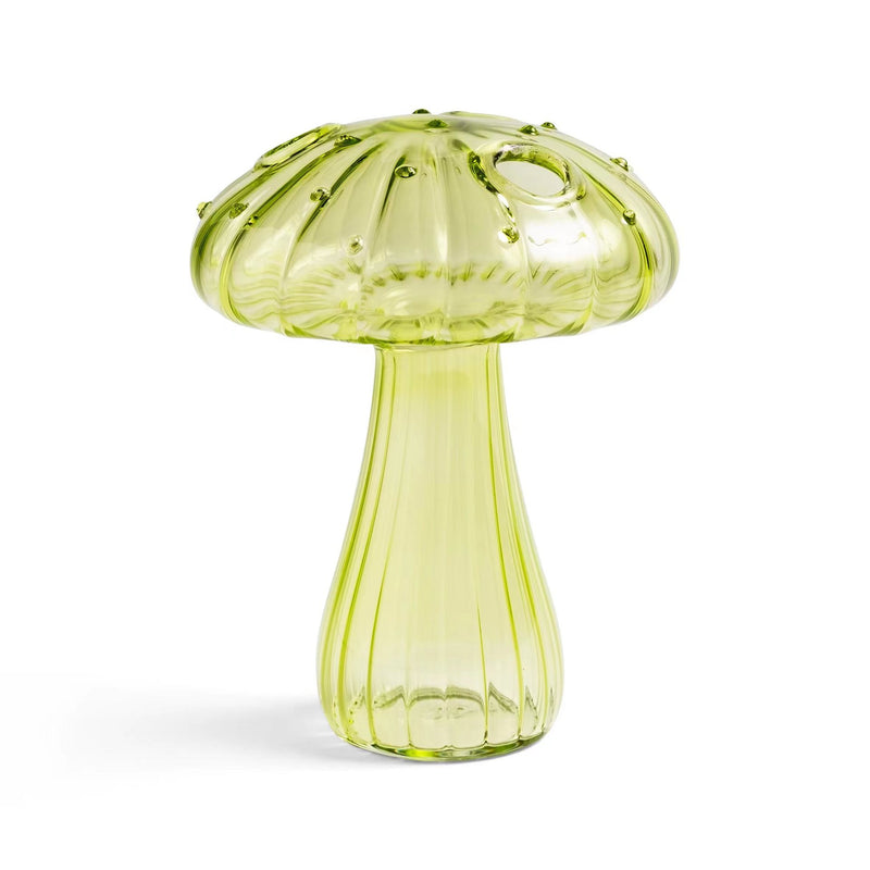 Glass Mushroom Vase Aromatherapy Vase Hydroponic Flower Arrangement Decoration Home Decoration Glass Creative Vase - TrendTrove