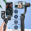 H4/F6/F8/F10 three-axis handheld mobile phone stabilizer video recording outdoor anti-shake shooting bracket - TrendTrove