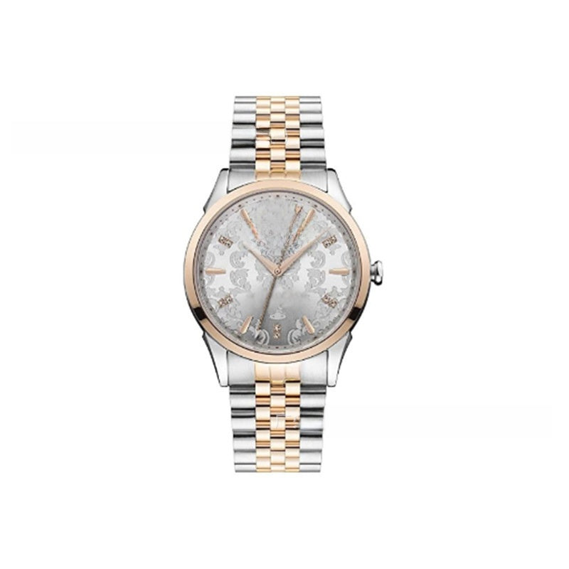 Pearl-set diamond style Saturn watch