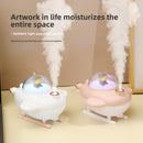 Mini USB Air Humidifier with LED Light for Home Bedroom
