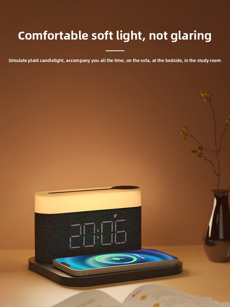 Silip 4-in-1 Wireless Charger with Clock Alarm and Night Light