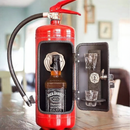 Mini Fire Extinguisher Wine Cabinet Decoration Iron Ornament