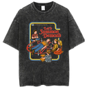 Washed and distressed T-shirt