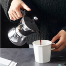 Stainless Steel Transparent Moka Coffee Pot