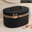 Large-capacity portable makeup case
