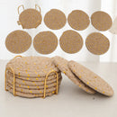 Woven teacup MATS and tea MATS