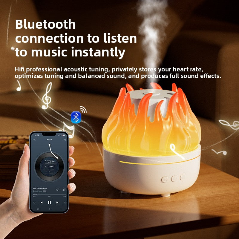 Rotating Flame Aroma Humidifier