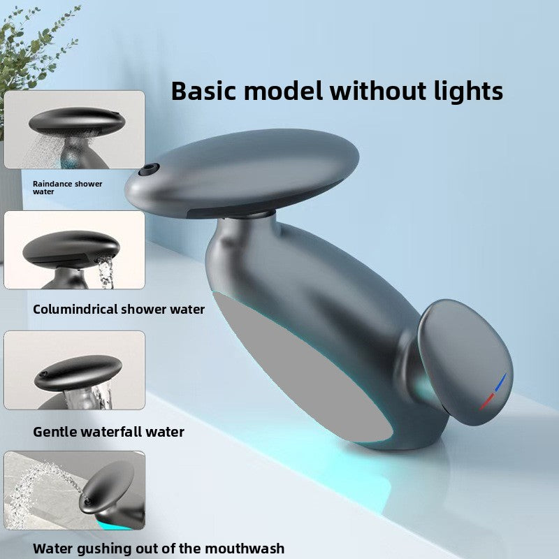 Bathroom Faucet with Ambient Light