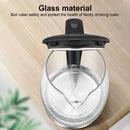 1.8L ELECTRIC KETTLE GLASS 360 BLUE LED ILLUMINATED JUG AUTO SHUT OFF PROTECTION