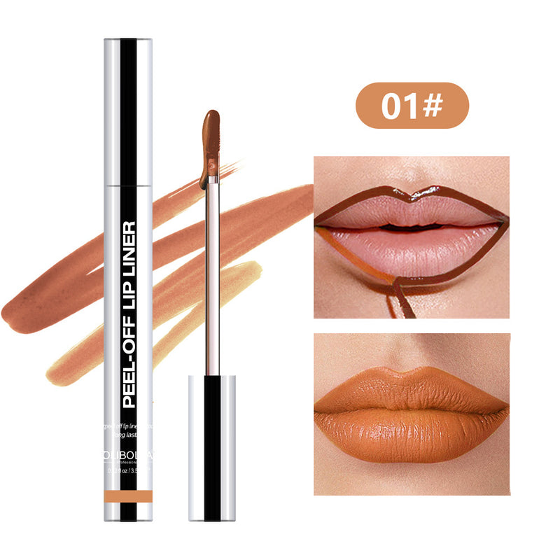 Tear lip liner waterproof lasting non-fading moisturizing doodle lip lipstick lip gloss lip glaze