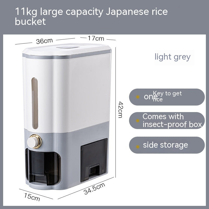 Quilted Household Rice Bucket Moisture-proof Insect-proof Sealed Tank