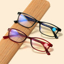 Anti-blue light bendable reading glasses