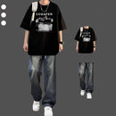 Short-sleeved T-shirt Men's Summer Suit