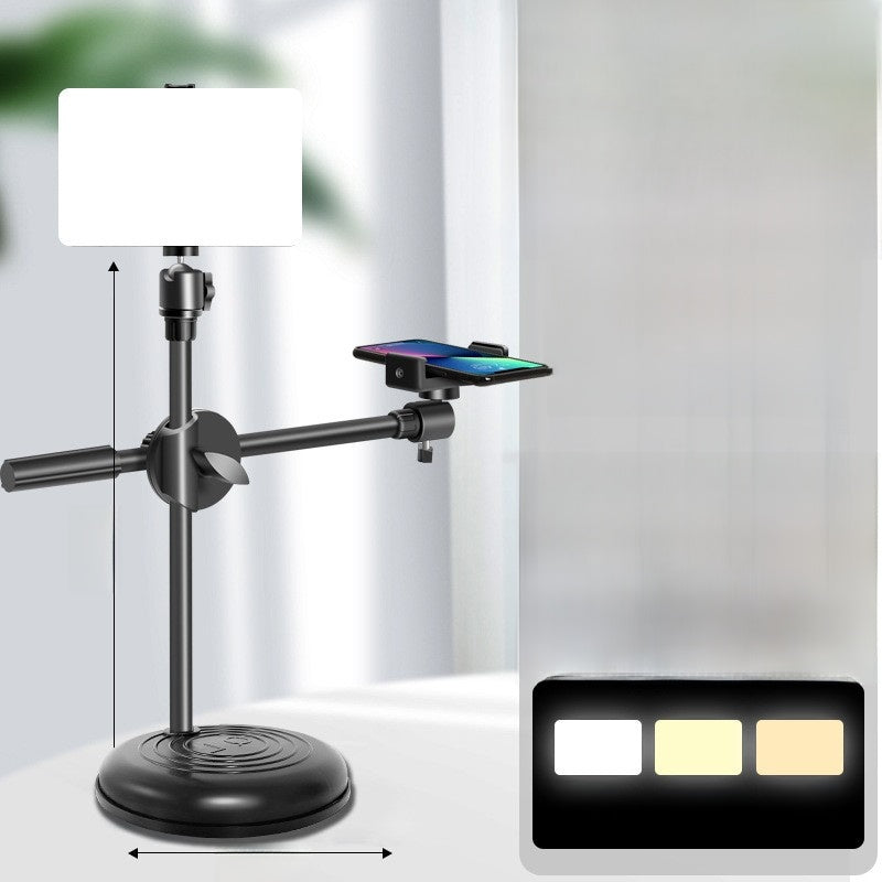 Portable LED Fill Light with Adjustable Color Temperature