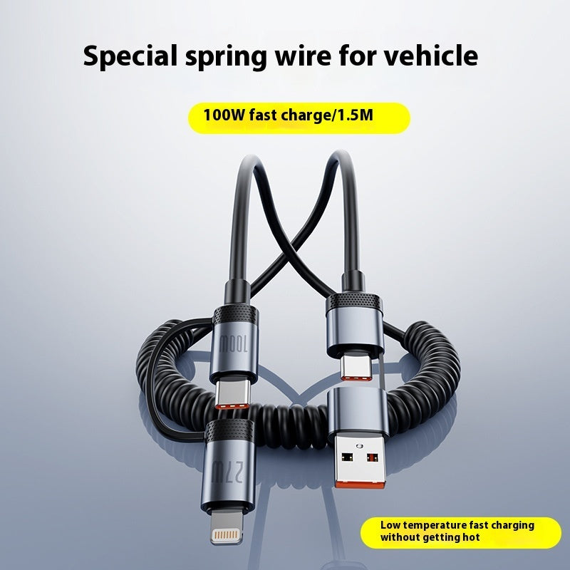 Two Fast Charge Car Spring Wire