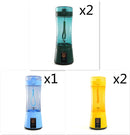Portable Electric Fruit Juicer Wireless USB Rechargeable Mini Mixer Multifunction Summer Smoothie Blender Machine Kitchen Supplies