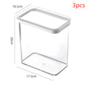 Wall-hung rice bucket with whole grains