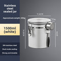 Coffee Bean Stainless Steel Sealed Container