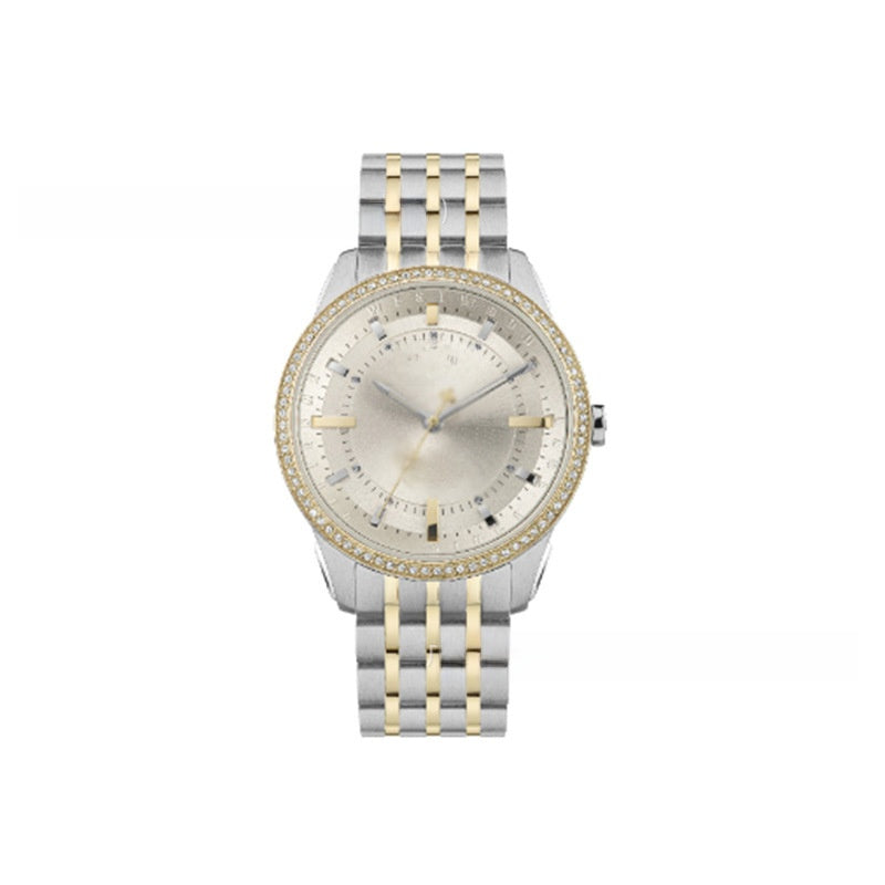 Pearl-set diamond style Saturn watch