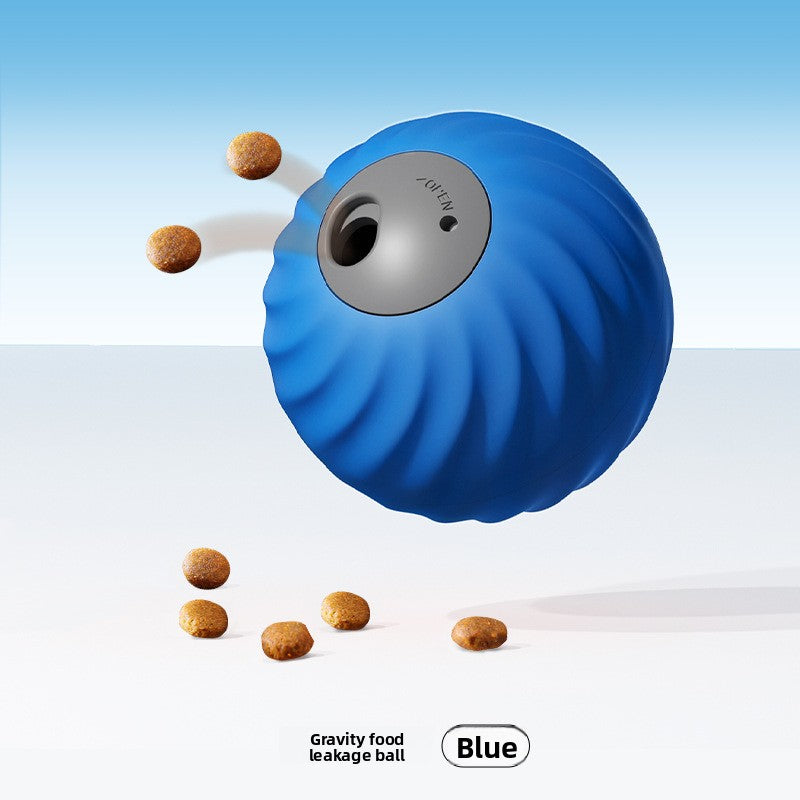 Electric Pet Food Dispensing Ball Interactive Dog Toy