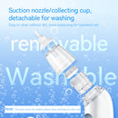 Dispositivo eléctrico de succión nasal para bebés, niños y bebés, mucosidad nasal, heces nasales, congestión nasal, limpiador de máquina de succión nasal 