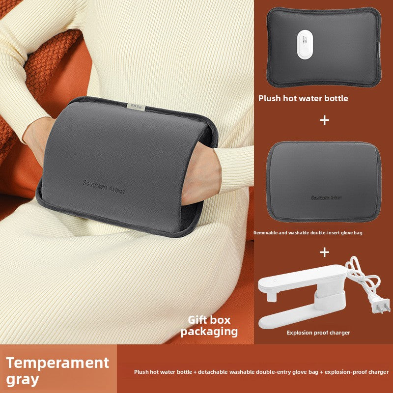 Rechargeable Flannel Hot Water Bag