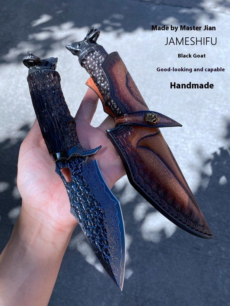 VG10 Damascus Steel Knife Manual Field