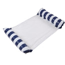 PVC Two-Tube Inflatable Floating Bed for Pool and Water Relaxation