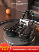 Four-Wheel Automatic Rebound Abdominal Exercise Wheel