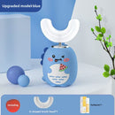 Children's Rechargeable U-Shaped Silicone Electric Toothbrush
