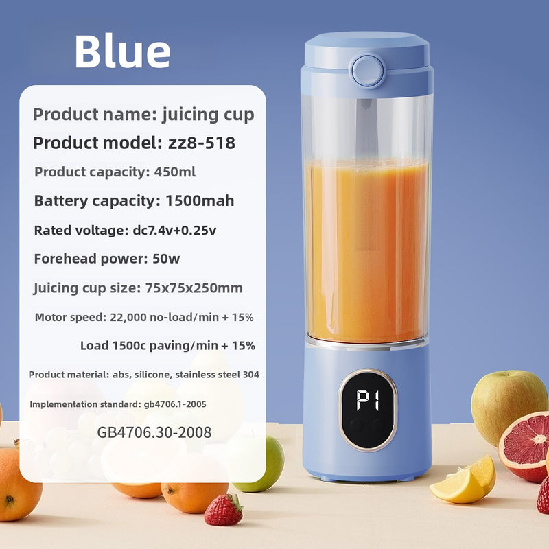 USB Rechargeable Portable Juicer Blender Cup