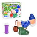 Funny Santa Claus Electric Bubble Machine with Lights and Music