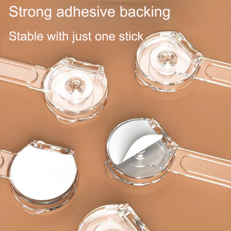 Infant and child safety lock buckle, anti opening drawer lock, cabinet door lock, refrigerator lock, multifunctional transparent - TrendTrove