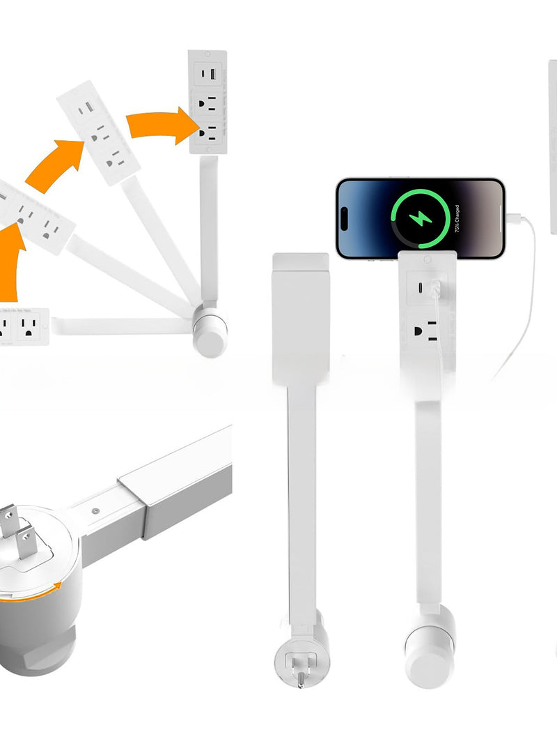 Electrical Outlet Extender for Sofa and Bedside