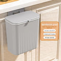 Wall-mounted kitchen trash can