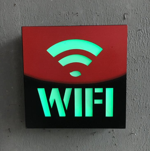 Vintage Decoation Retro Iron LED Lightbox Neon Signs Wall Decorative Painting No Smoking WC VIP Plaques For Pub Bar Restaurant