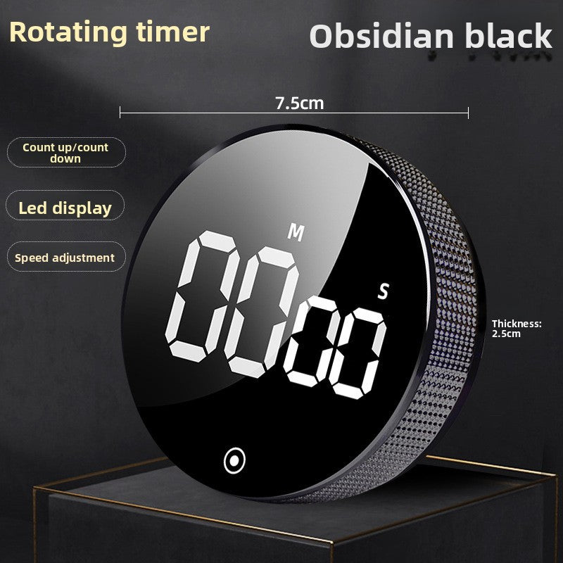 Rotating Magnetic Kitchen Timer for Baking and Home Use